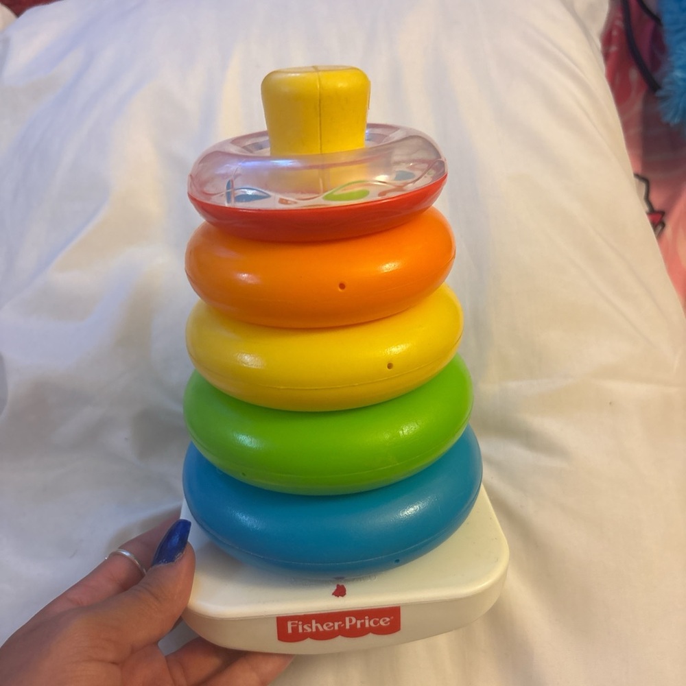 Fisher-Price Rainbow Stacking Rings